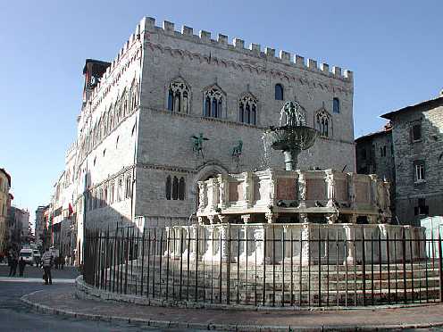 The Fontana Maggiore of Piazza IV Novembre